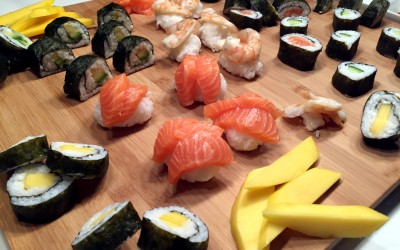 Sushi mit Freunden